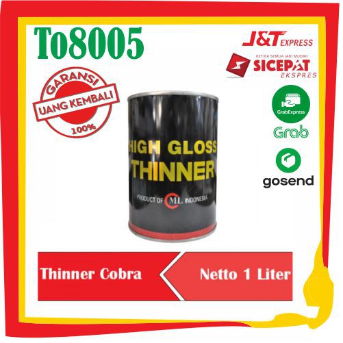 THINNER COBRA HITAM THINER PENGENCER CAT TINER COBRA HITAM HIGH TMS