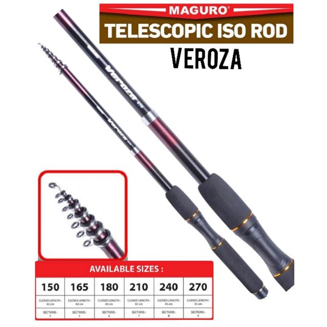 JORAN ANTENA TELESCOPIC MAGURO VEROZA 165