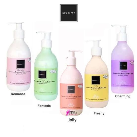 SCARLET WHITENING HAND&BODY LOTION 100%BPOM(ORIGINAL) / GARANSI UANG KEMBALI