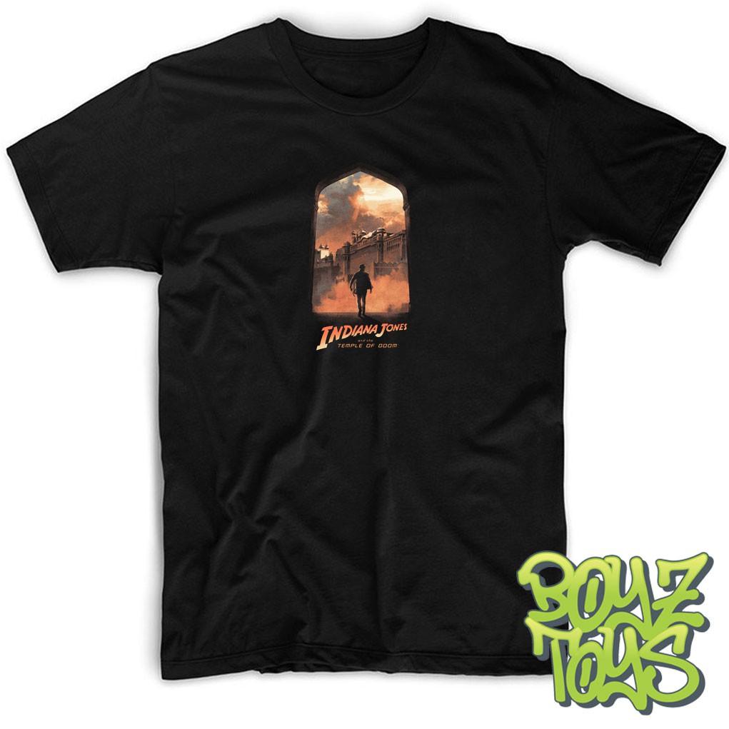 KAOS FILM INDIANA JONES 1 HITAM