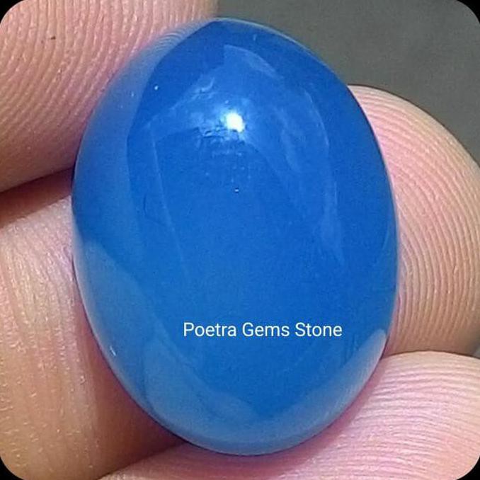 Terlaris Batu Akik Natural Biru Langit / Spirtus Baturaja Termurah  Recommended