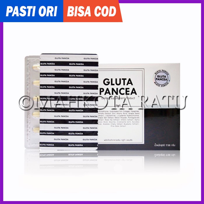 Gluta Pancea Suplemen Pemutih Badan Dan Kulit Original Wink White Thailand 30 Kapsul