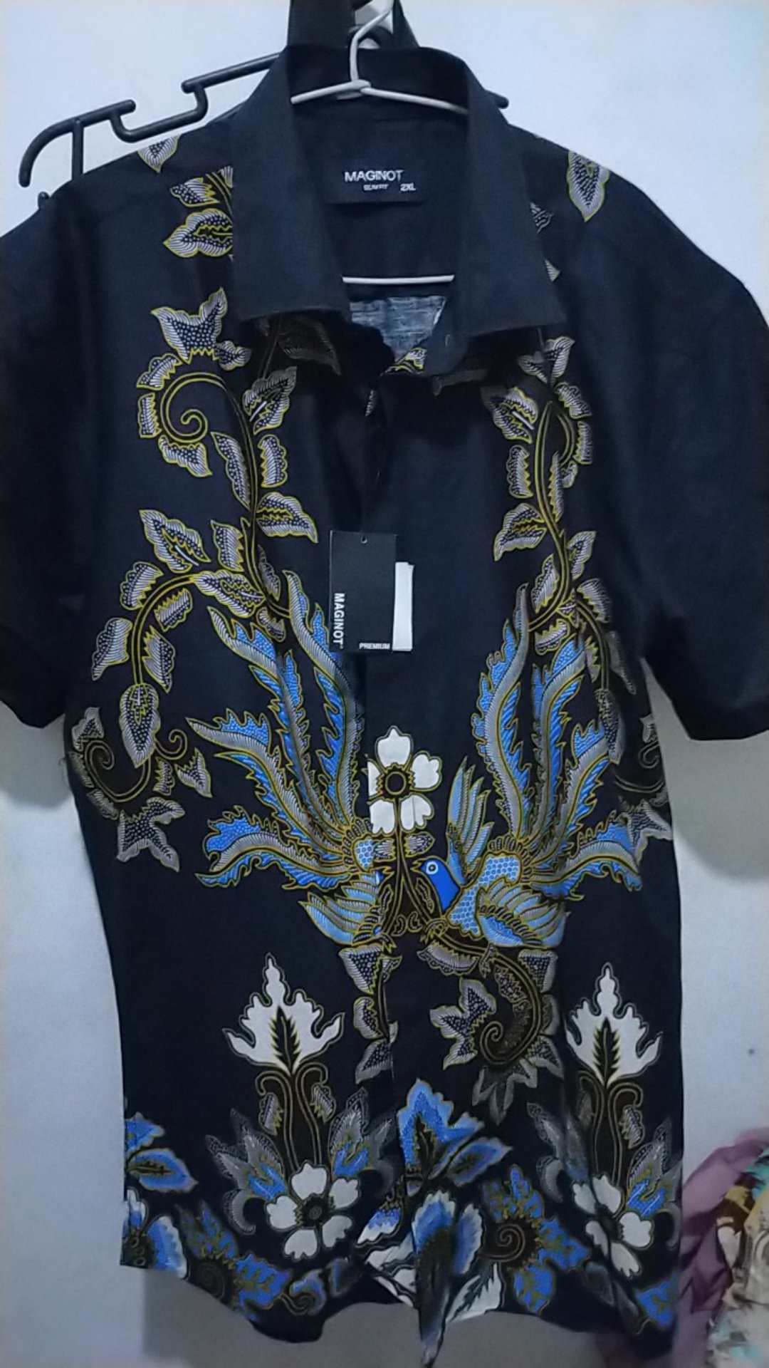 Maginot Kemeja Batik Pria Vikrama-ss Lengan Pendek
