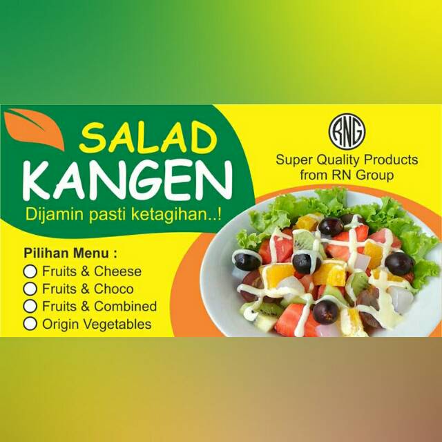 

Salad KANGEN ! Salad buah dan sayuran
