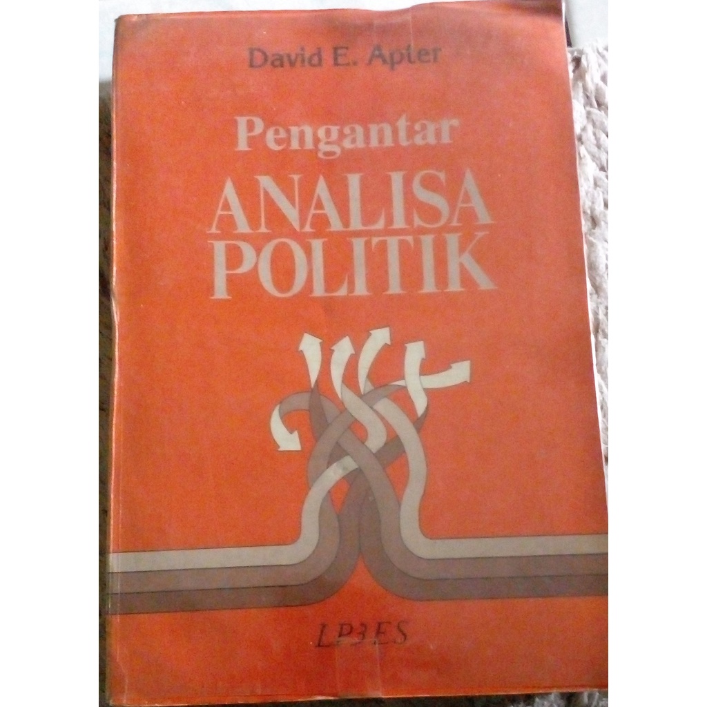 Buku Preloved Pengantar Analisa Politik – David E. Apter