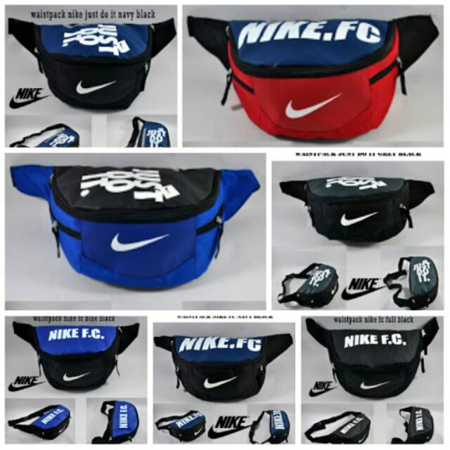 WAIST BAG NIKE - WAIST BAG JUST DO IT - WAIST BAG NIKE FC - TAS NIKE  - TAS SPORT