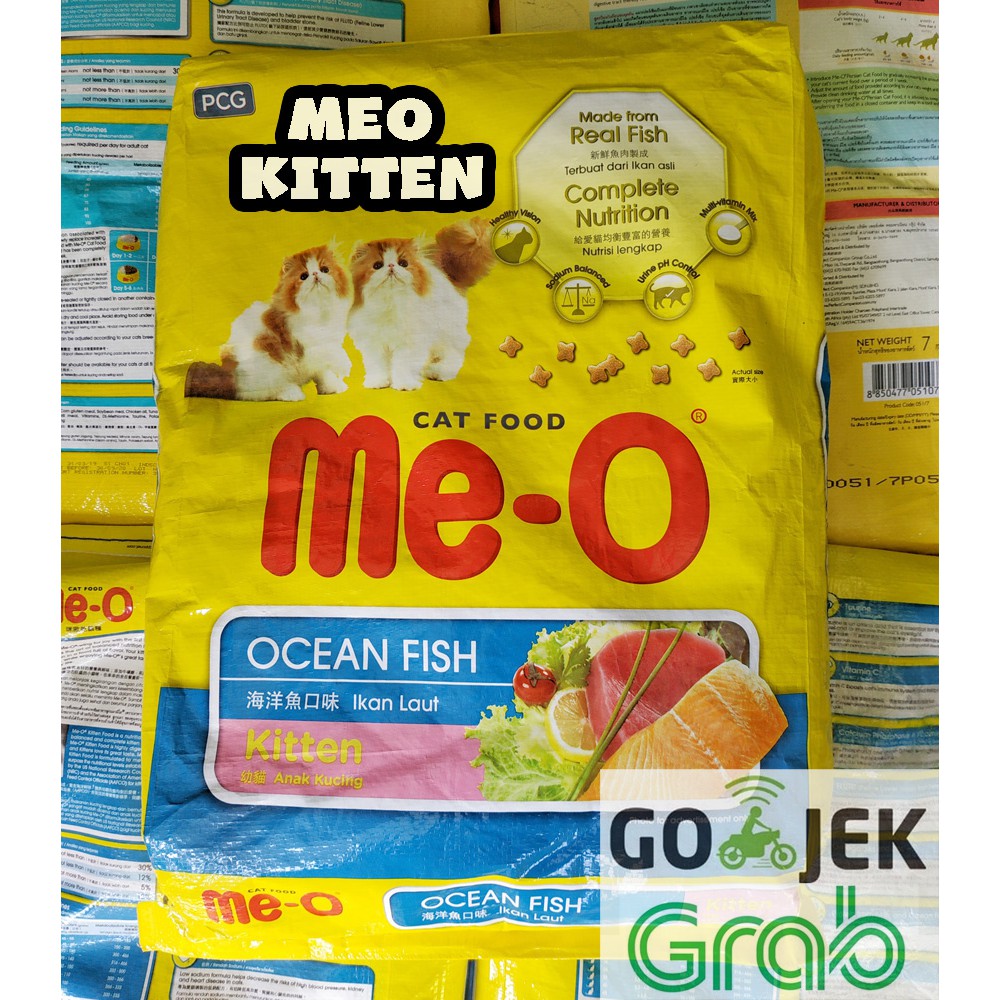 [GOJEK] Meo Persian / Meo Tuna / Meo Kitten / Meo Salmon 7kg / Meo Kitten Persian 6,8 Kg