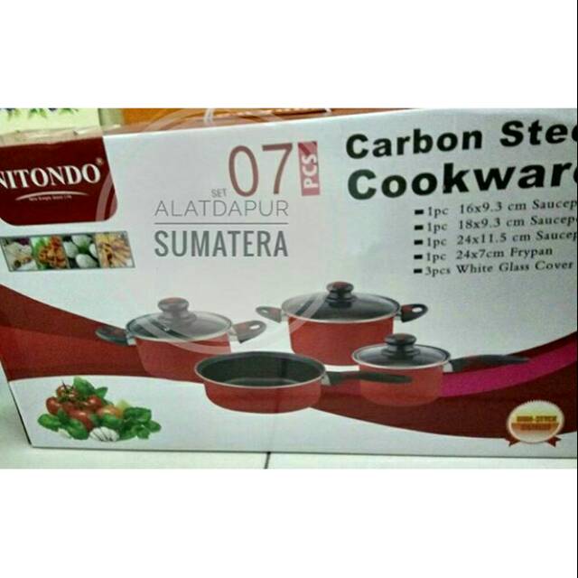Panci set Nitondo 7 set