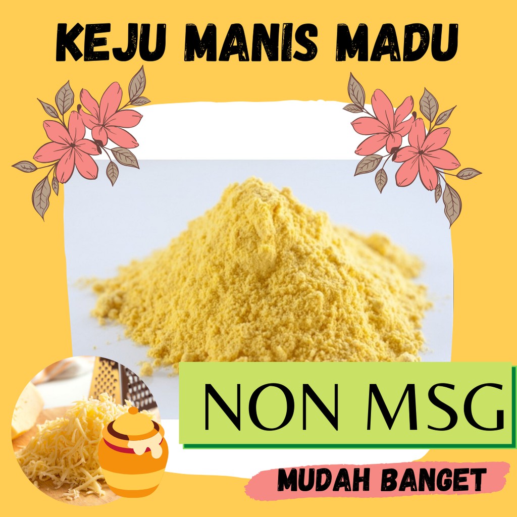 

BUMBU TABUR KEJU MANIS MADU NON MSG 1 KG FOOD GRADE 1Kg Bubuk Bumbu Keripik Pisang Snack Cilor