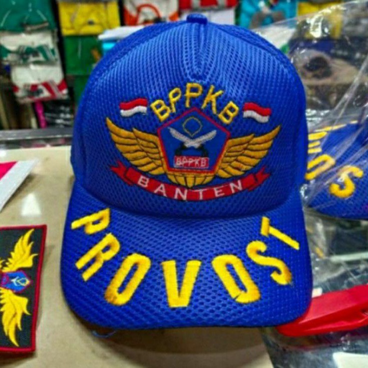 Topi BPPKB Banten Topi provost BPPKB Banten