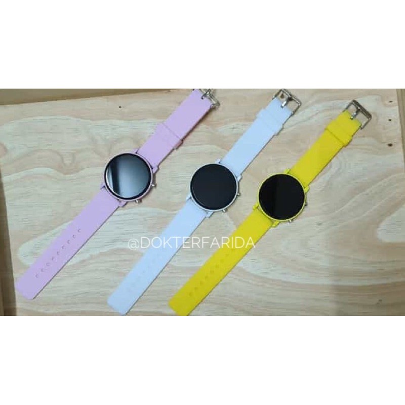 Jam LED Bangkok - tali karet