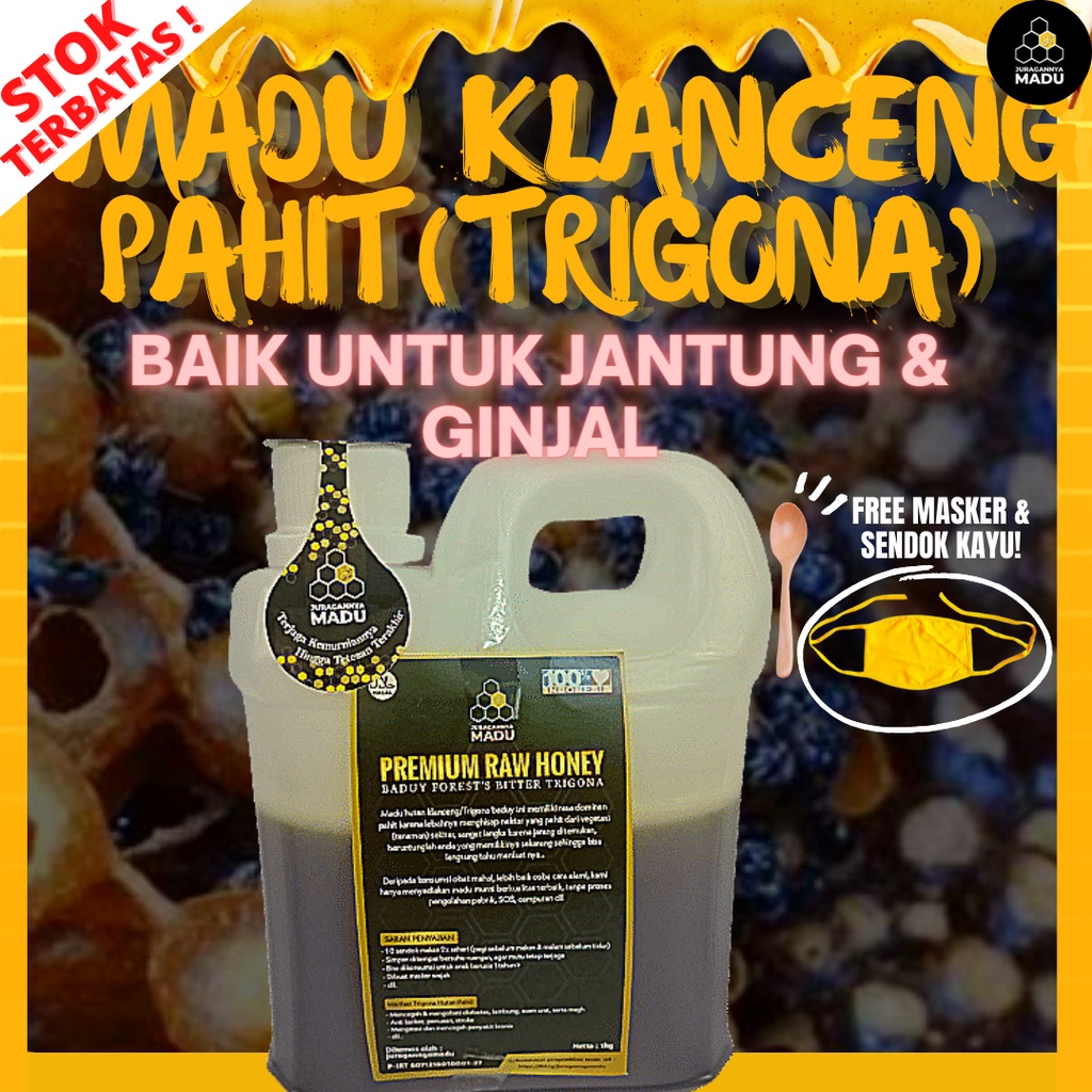 

MADU KLANCENG PAHIT ASLI 100% TANPA CAMPURAN UNTUK JANTUNG DAN GINJAL 1KG