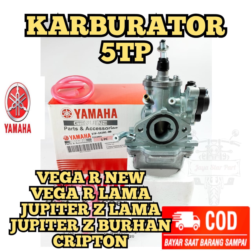 ORI KARBURATOR 5TP YAMAHA ORIGINAL ASLI YGP YAMAAH KARBU ORI MIKUNI PRESISI VEGA R NEW / VEGA R LAMA