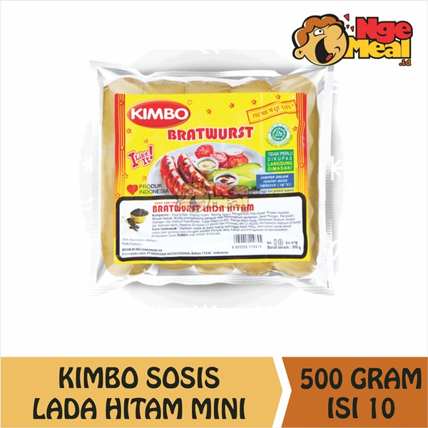 

KIMBO Sosis Lada Hitam isi 10