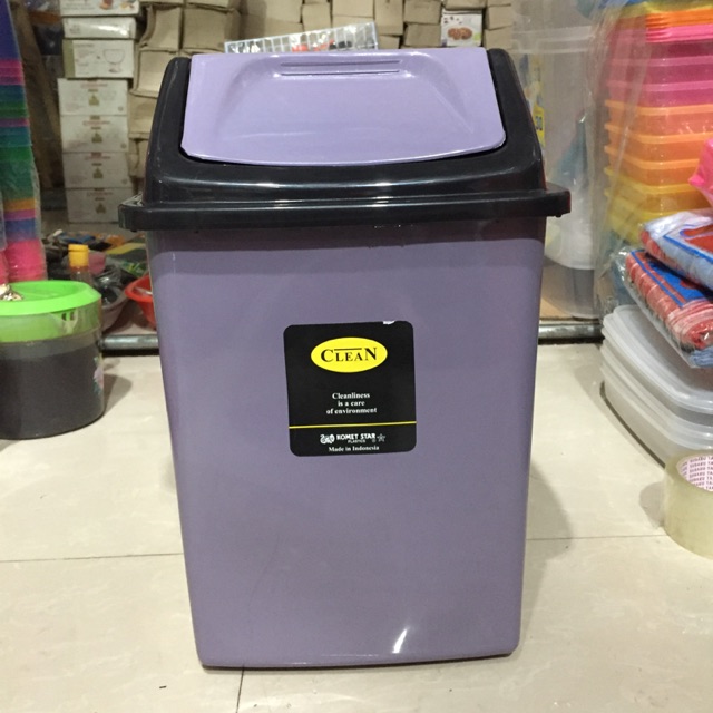 KOMET STAR - Tempat Sampah 10 Liter / Tempat Sampah Kamar Mandi / Tempat Sampah Dapur