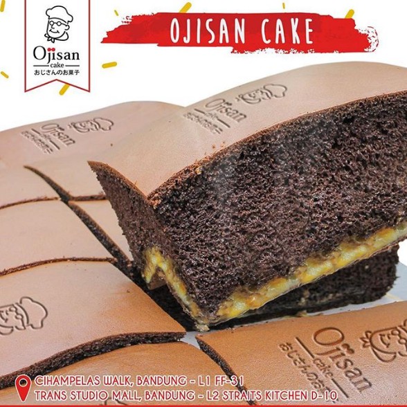 

OJISAN FLUFFY / BAKED CHEESE CAKE / BOLU OLEH-OLEH BANDUNG
