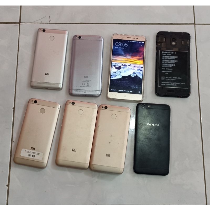 HP minus LCD mesin Hidup.