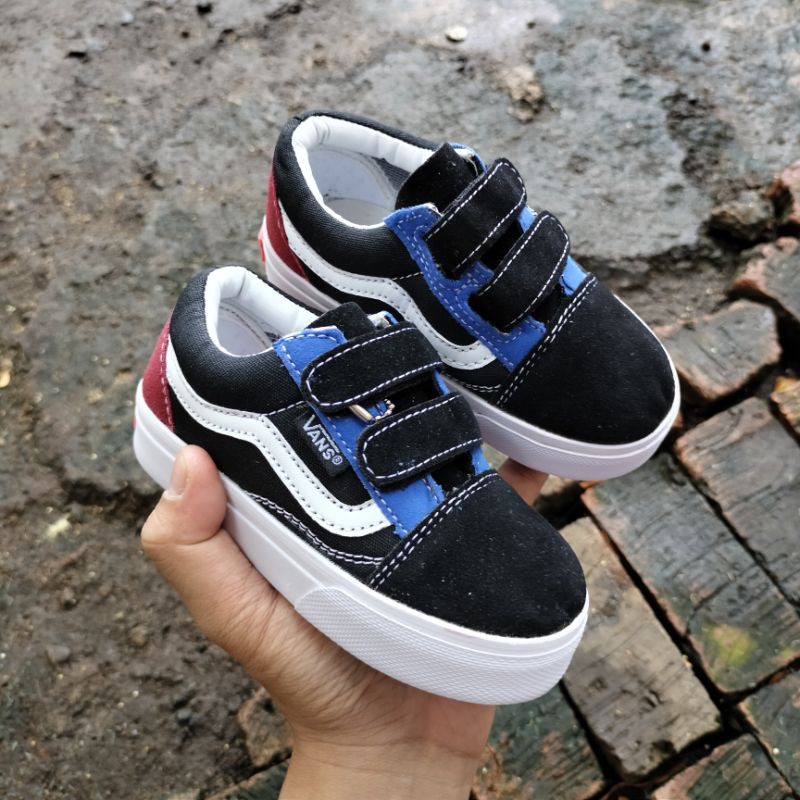 SEPATU ANAK VANS OLDSKOOL PREMIUM HIGH QUALITY SEPATU VANS KIDS HITAM