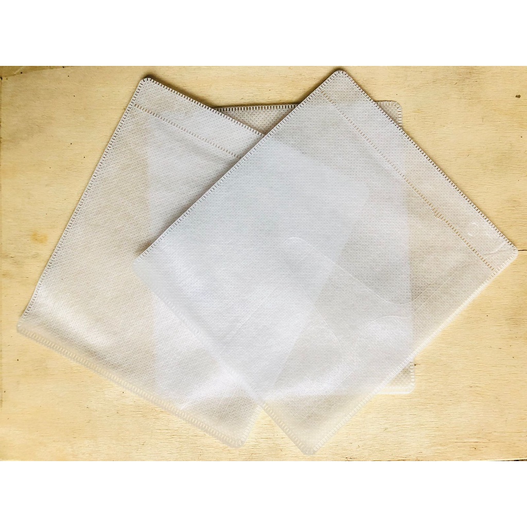 Plastik Amplop Tempat CD DVD Bluray Sleeve Cover 2 Sisi isi 10Pcs
