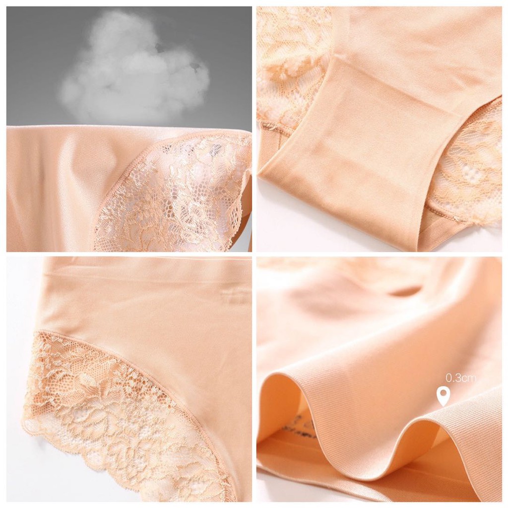 [COD] Women Seamless Briefs Knickers Underwear Underpants Panties