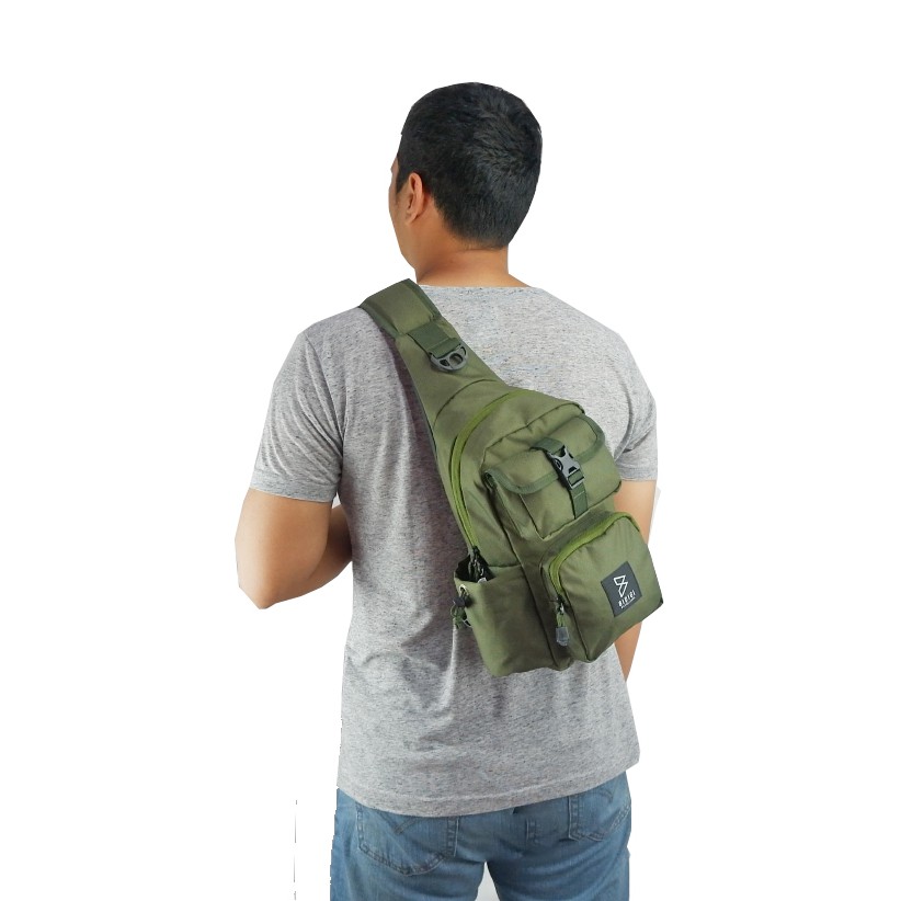 TAS SELEMPANG TACTICAL ARMY / SLINGBAG BIDIGI ALAMO