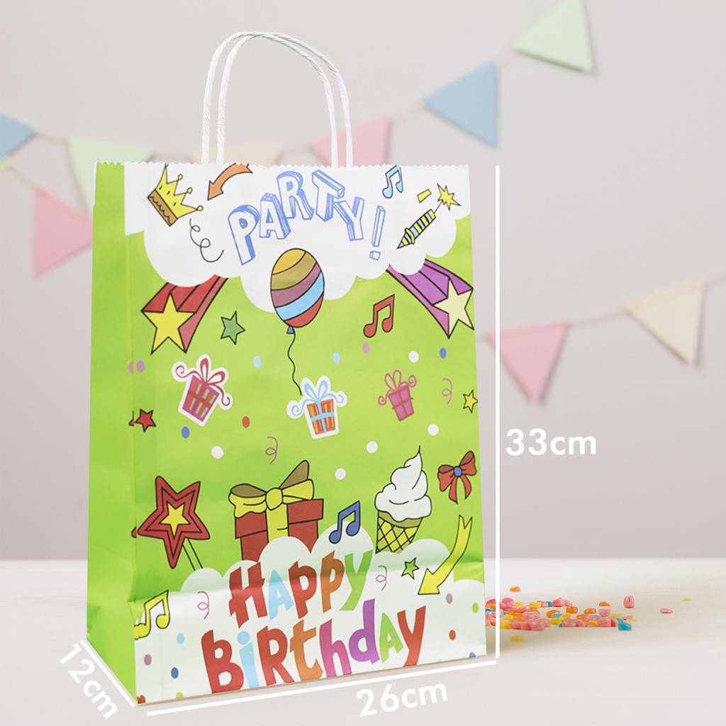 TERLARIS Tas Ulang Tahun / Paper Bag / Goody Bag / Tas Ulang Tahun-3