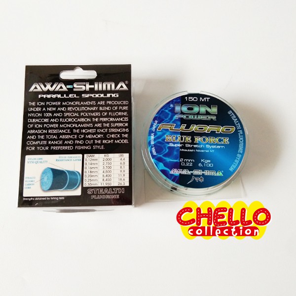 Senar Awashima Ion Power Fluoro Blue Force 0.22