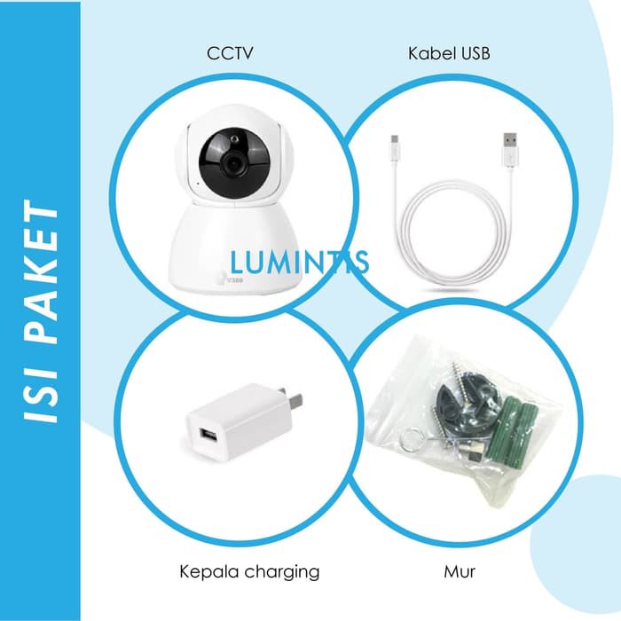 Promo IP Camera CCTV Snowman HD Wireless 720P Infrared - CCTV Keren
