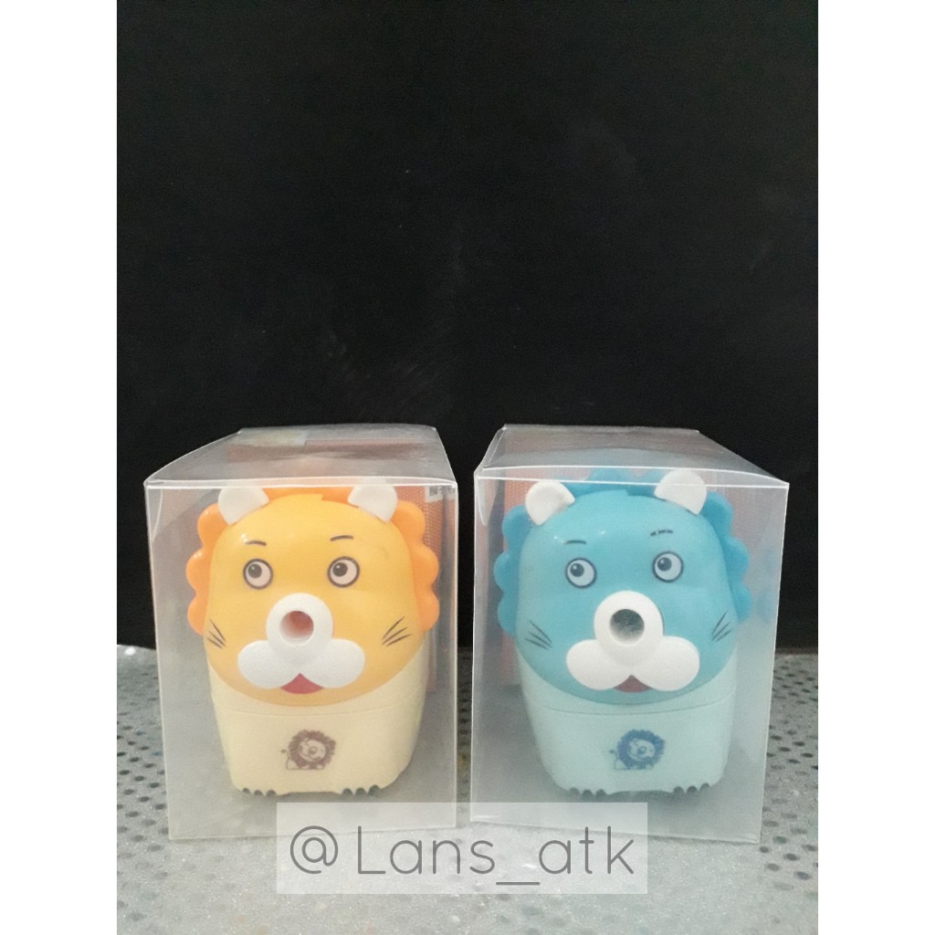 

RAUTAN PENSIL MOTIF SINGA 0058 / PENCIL SHARPENER KARAKTER/RAUTAN MEJA