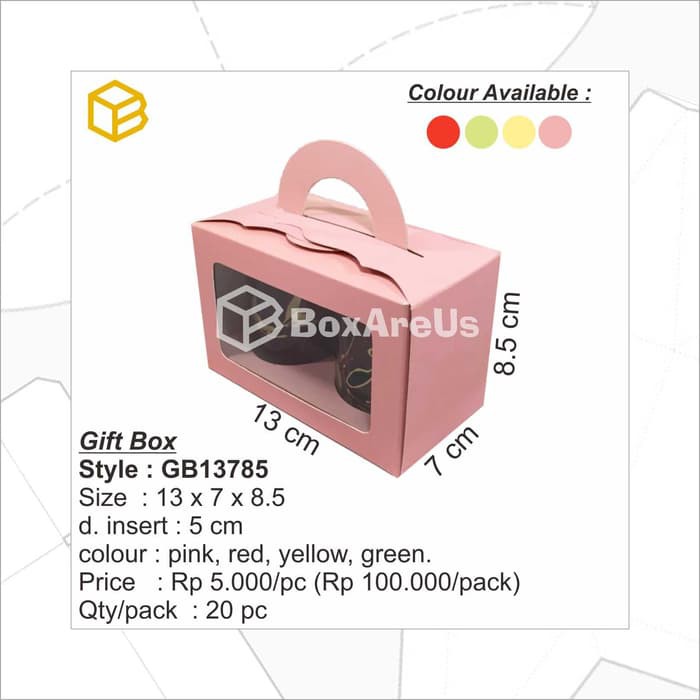 

Jual GB13785| Box. Dus. Kemasan. Packaging. Gift Box. Souvenir Box - Pink Terlaris