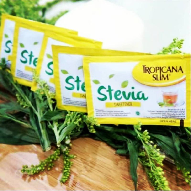 

Pemanis alami MPASI stevia sacet tropicana slim