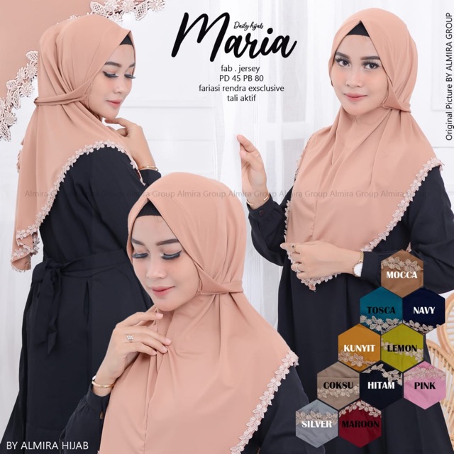 Hijab Maria Jersey by Almira group