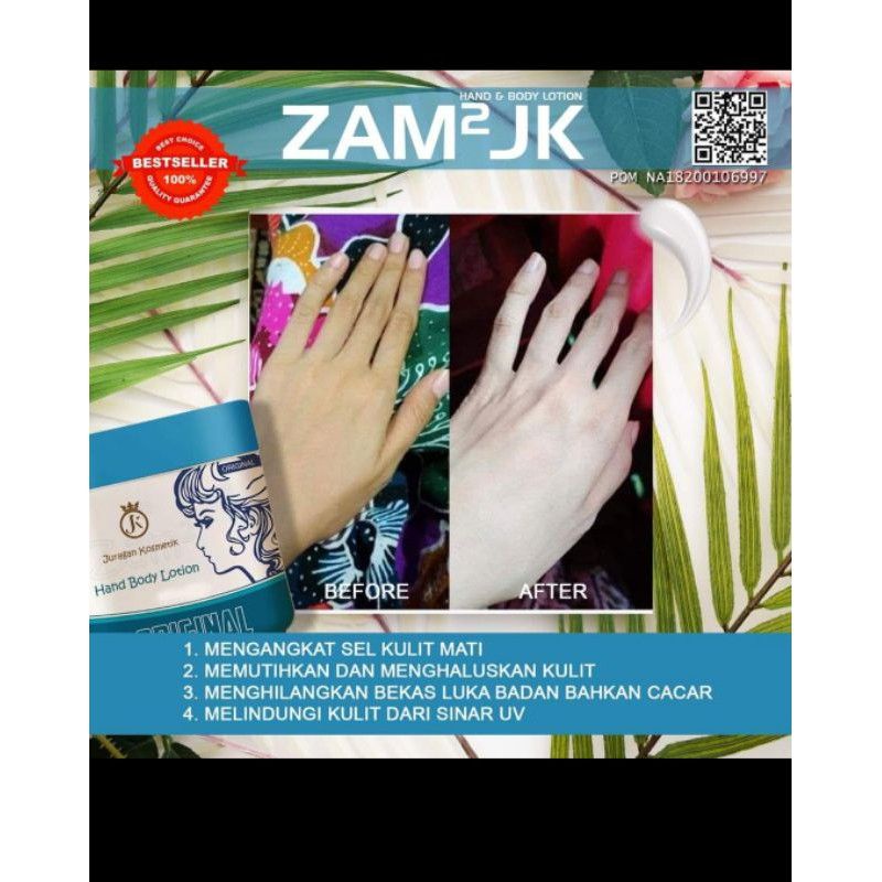 HB ZAMZAM // LOTION ZAMZAMJK ORIGINAL BPOM