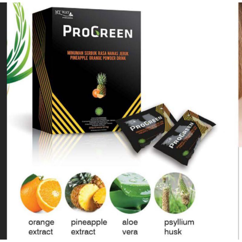 Progreen Fiber Drink MY WAY