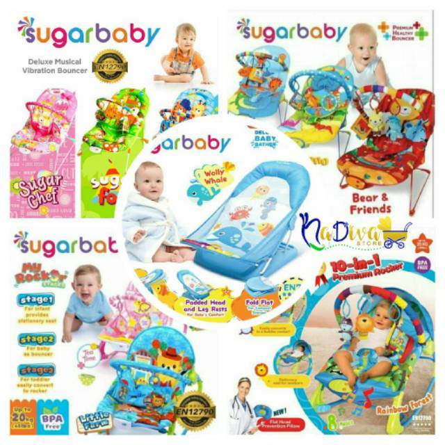 bouncer sugar baby rocker