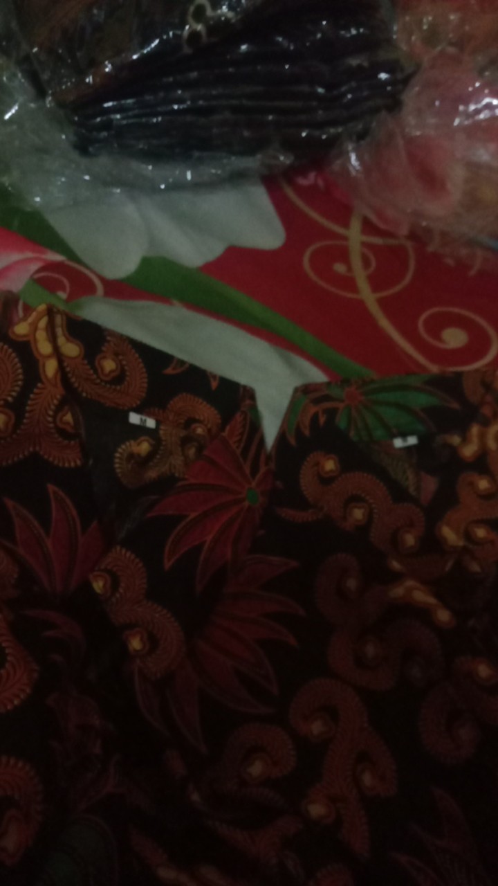 Kemeja Batik Pria Lengan Panjang Motif Sekar Jagad