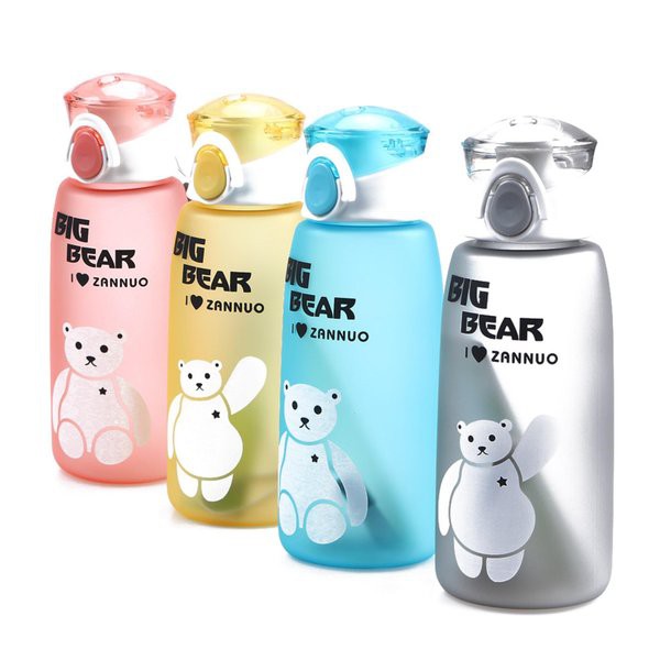 Botol Minum Big Bear 500 Ml / Big Bear Water Bottle / Botol Minum Plastik Kode 7317