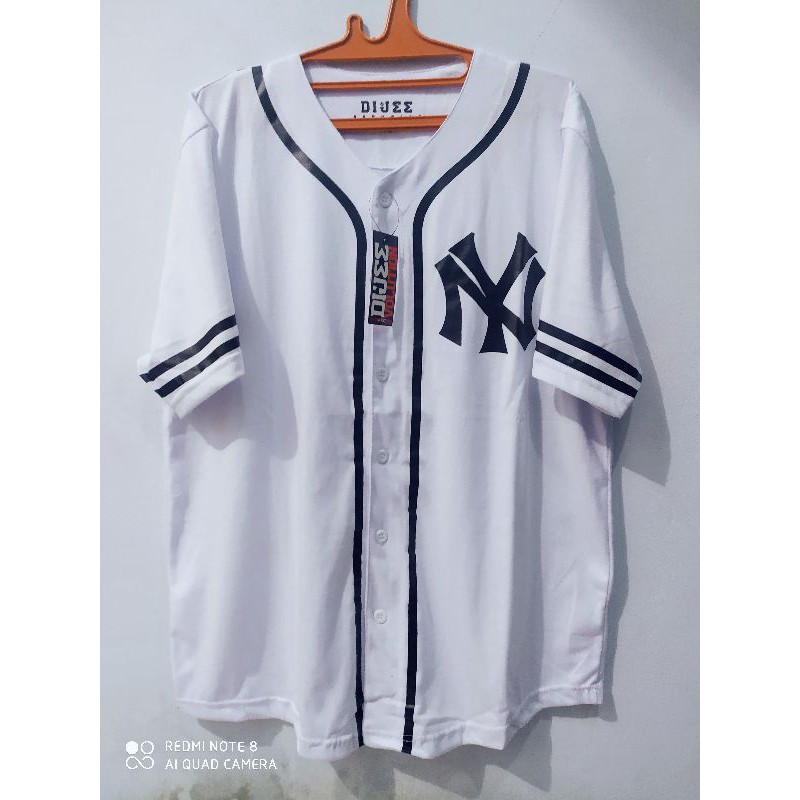 Jersey basebal baju distro pria wanita