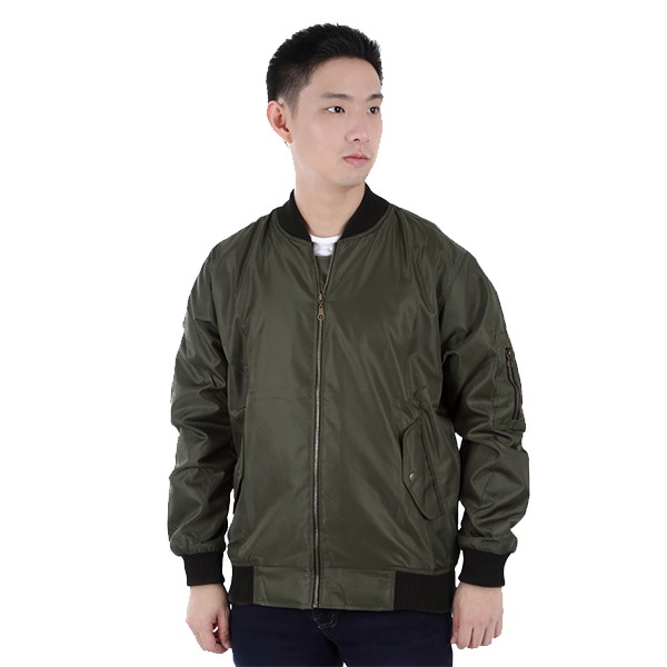 JaKet WArna COwOk JAman seKAranG Jaket bOMber jOKowi piLOt VArSiTY WatErpRooF aNT C614P