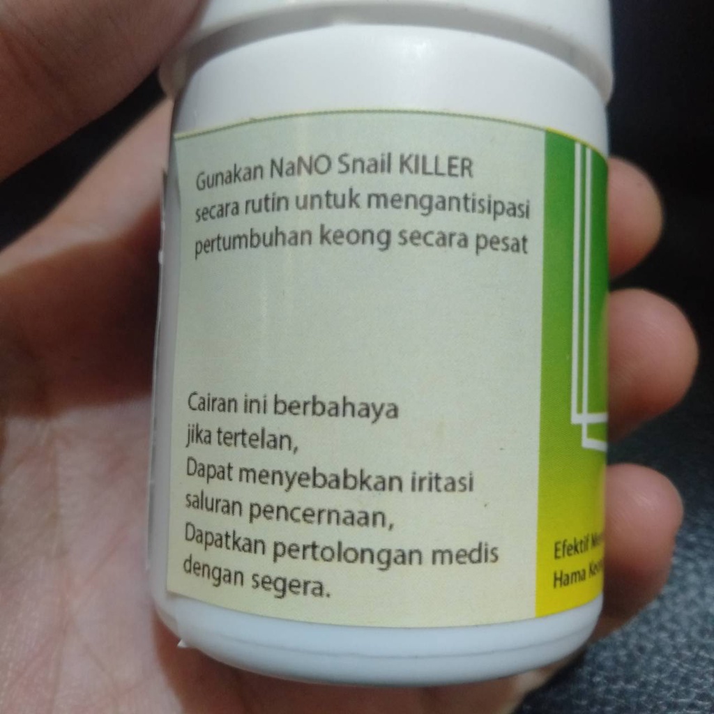 SNAIL KILLER 50 ML OBAT PEMBASMI POPULASI HAMA KEONG DALAM AQUARIUM