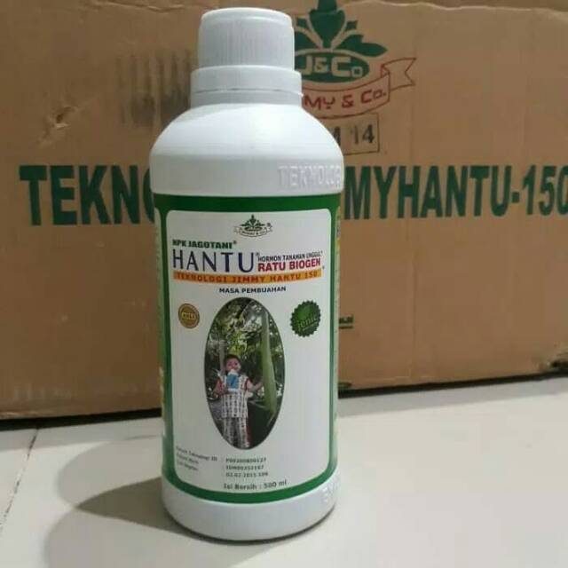 Pupuk Organik Cair NPK Hantu Produk Asli Pupuk Jimmy Hantu 500 Ml