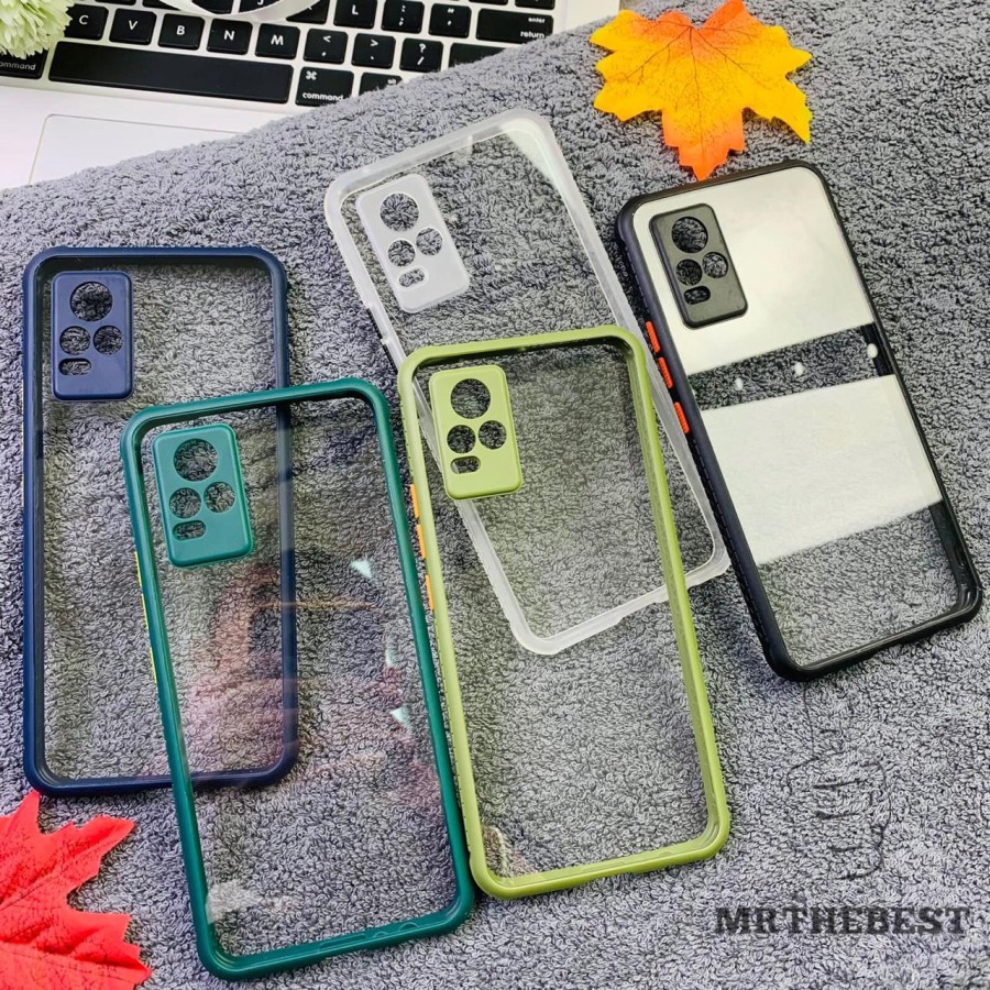 VIVO V23E Y21T Y21S Y21 2021 Y33S V21 4G V21 5G V20 SE V20 V20 2021 V19 CASE SOFT UME MIQILIN TRANSPARAN FUZE PROTECT CAMERA HARDCASE PELINDUNG CAMERA CASING COVER BENING CLEAR v20se