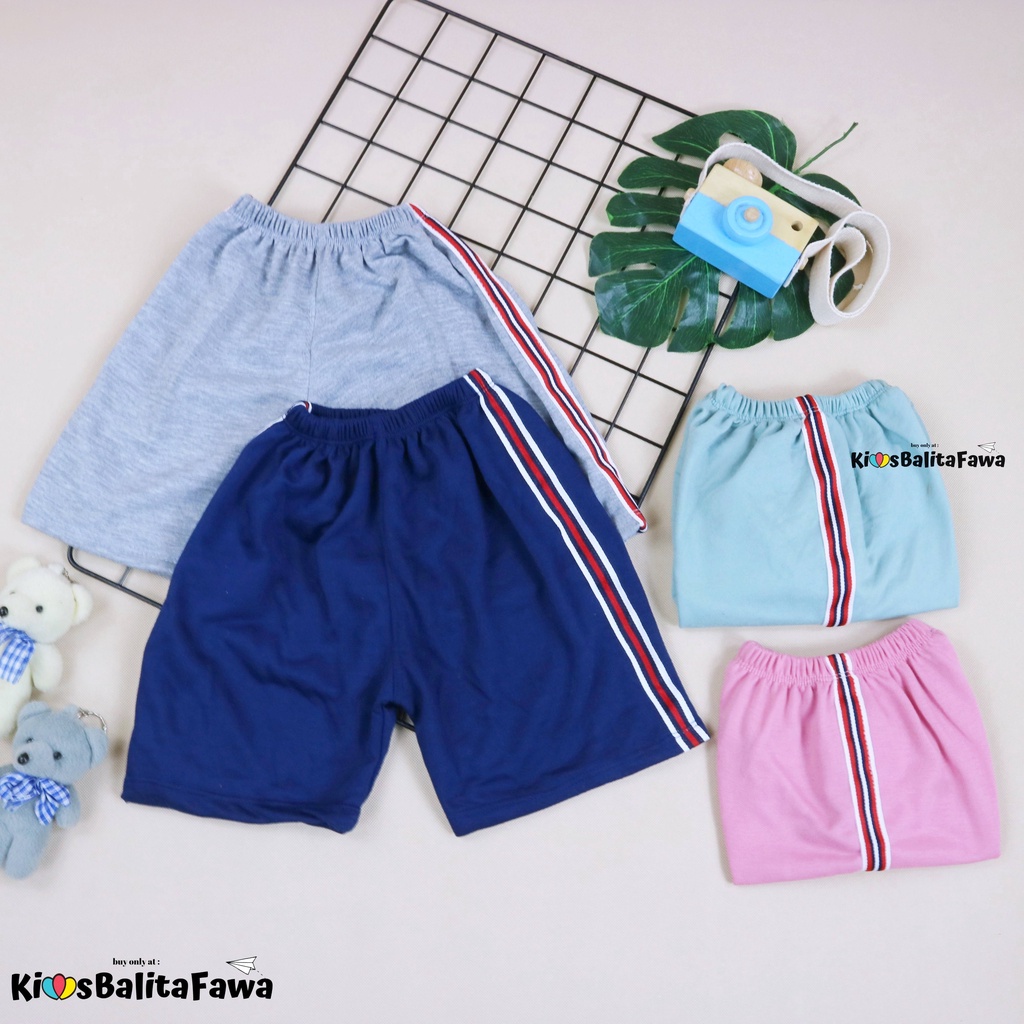 (UNIVERSAL) Royale Pants 3-10 Thn / Short Pants Anak Cewek Import Celana Polos Pendek Adem Murah