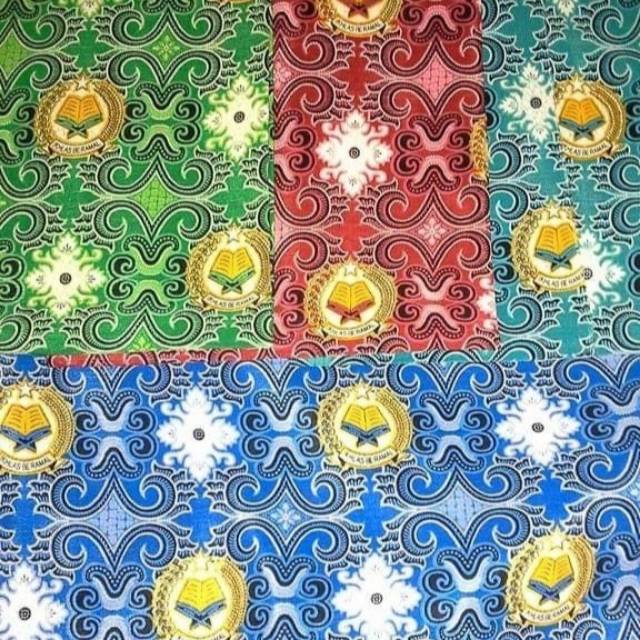 KAIN BATIK SERAGAM LOGO IKLAS BERAMAL