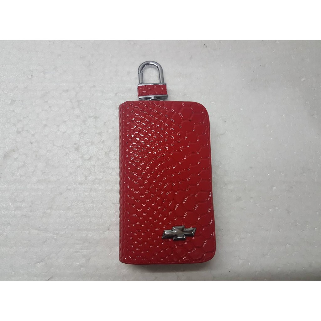 Dompet kulit kunci mobil CHEVROLET Aveo Trooper LTZ Zafira dll motif sisik kulit ular buaya mewah