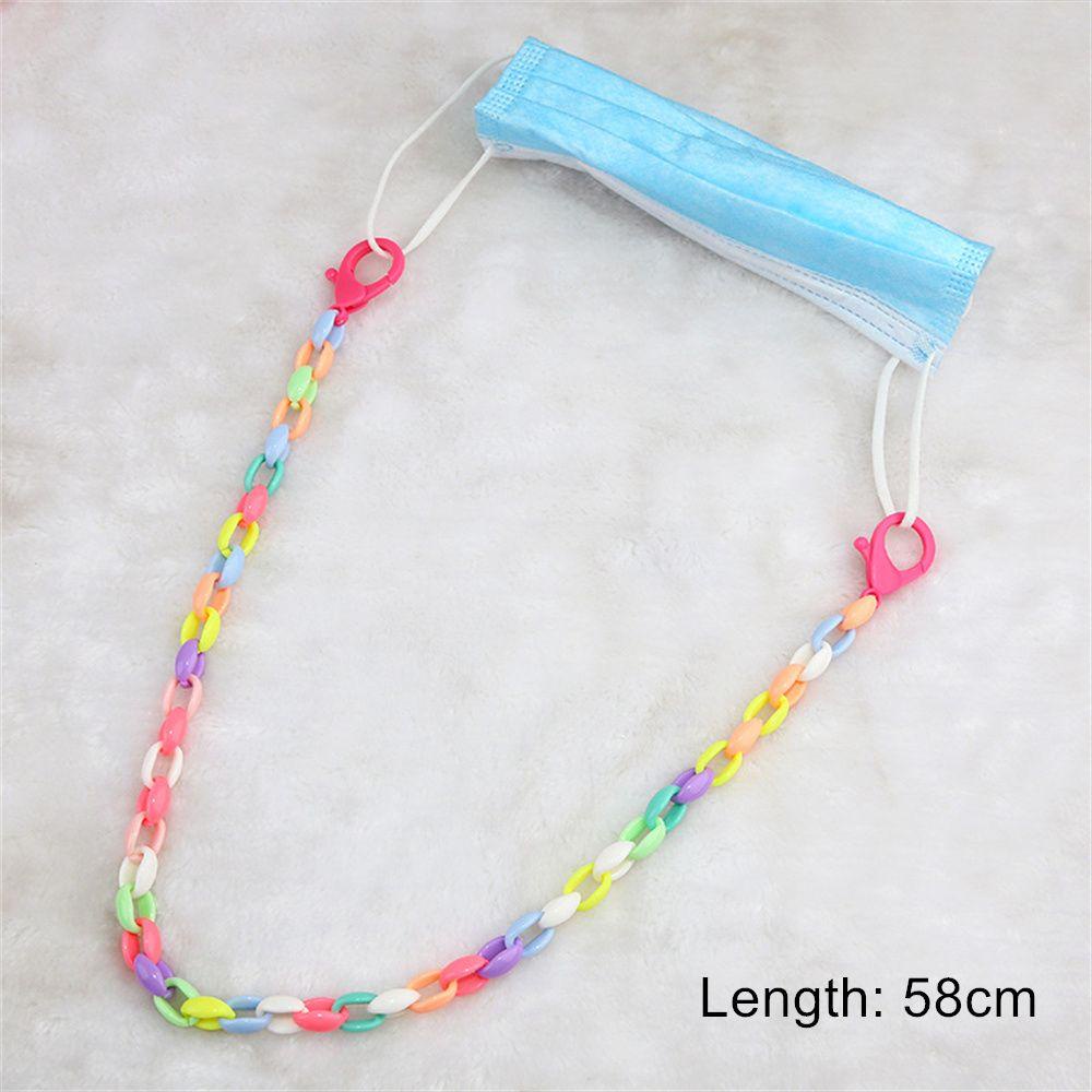 Rantai Nanas Aksesoris Gadis Cowok Anti Hilang Warna-Warni Lanyard Cord Holder