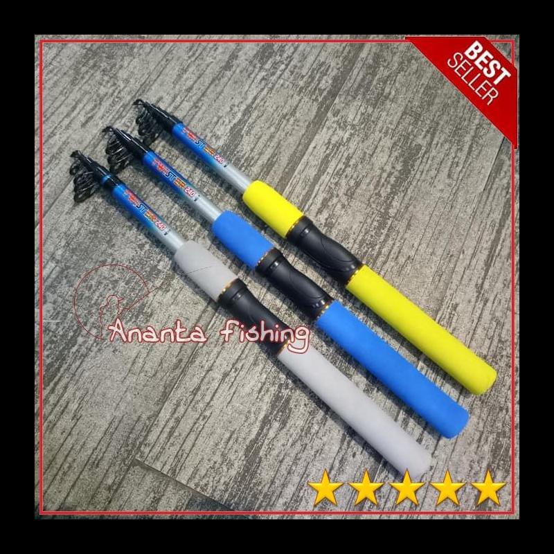 READY JORAN ANTENA GAGANG PEGANGAN PANCING REEL KATROL KOMPOSITE ORIGINAL ALAT PANCING TERUPDATE AL8