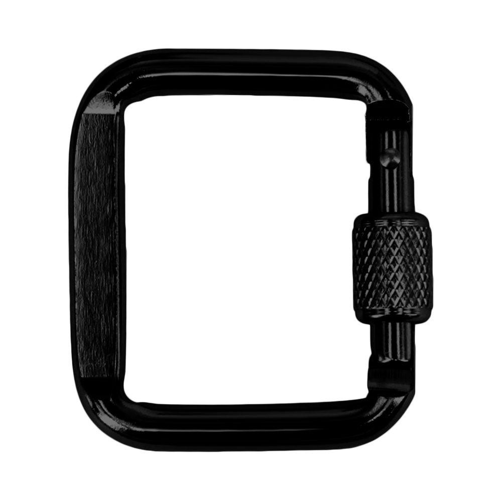 Nanas 3 Pcs Carabiner Profesional Hitam/Perak Aksesoris Luar Ascend Keamanan Master Lock