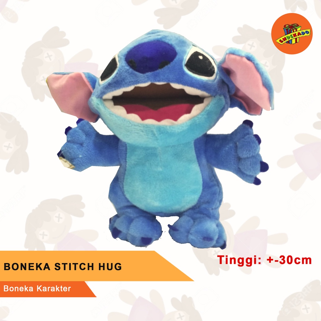 BONEKA STITCH HUG - Boneka Karakter