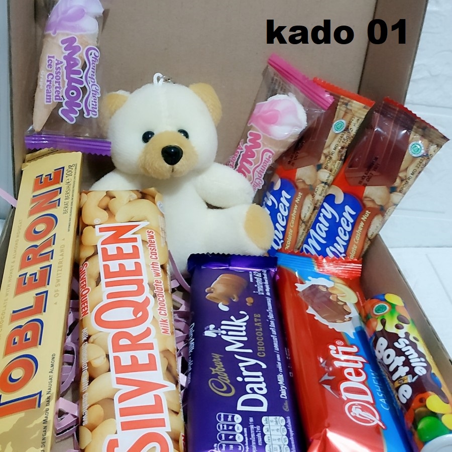 

parcel coklat kado valentine ulang tahun hampers gift parsel murah cokelat box kotak unik